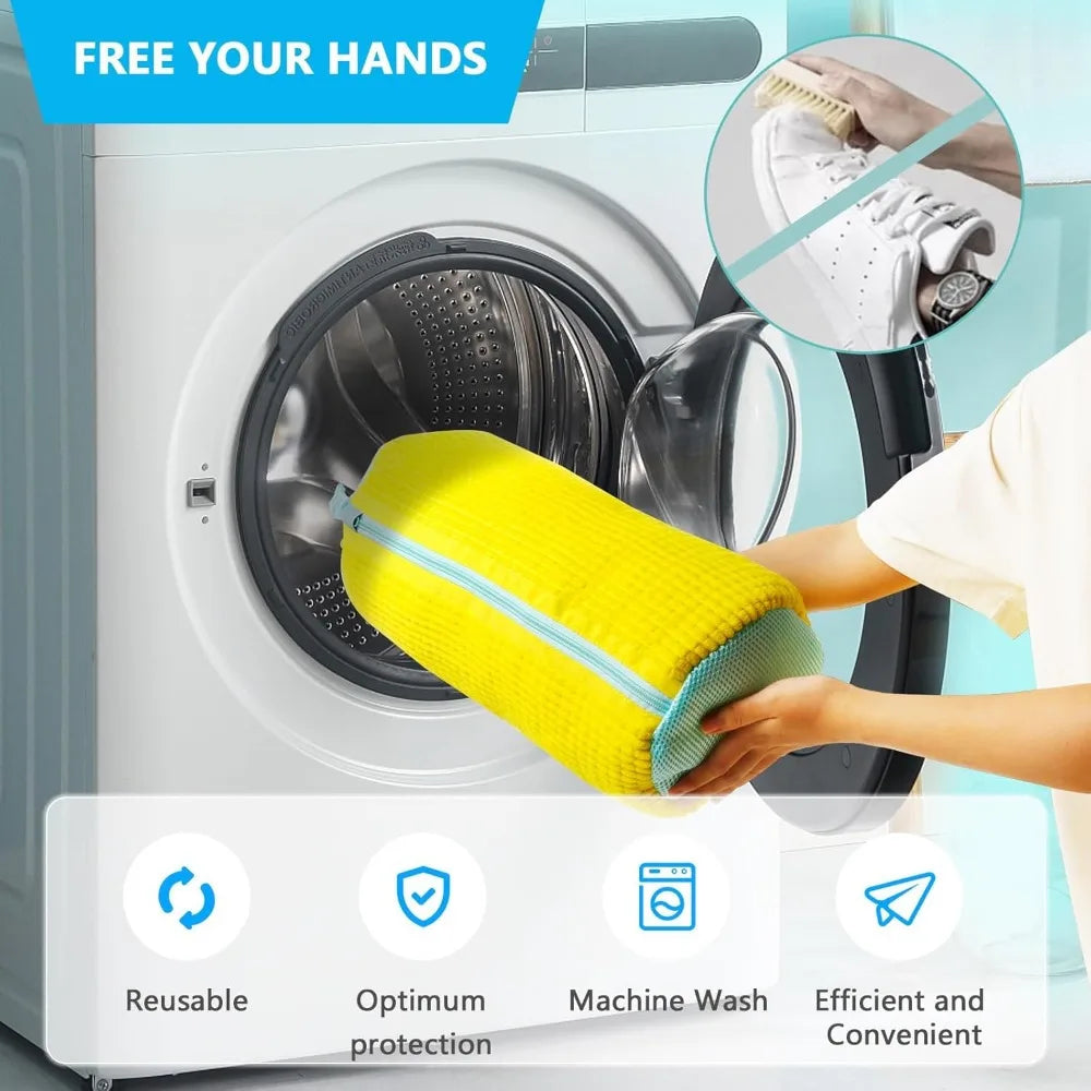 Adiós Mal Olor: Secador de Calzado 360° + Bolsa de Lavado
