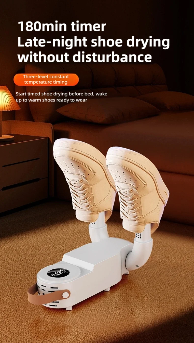 Adiós Mal Olor: Secador de Calzado 360° + Bolsa de Lavado